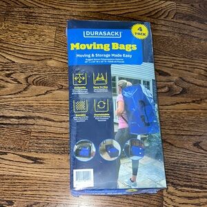 Blue Moving Bags - 4 Pack